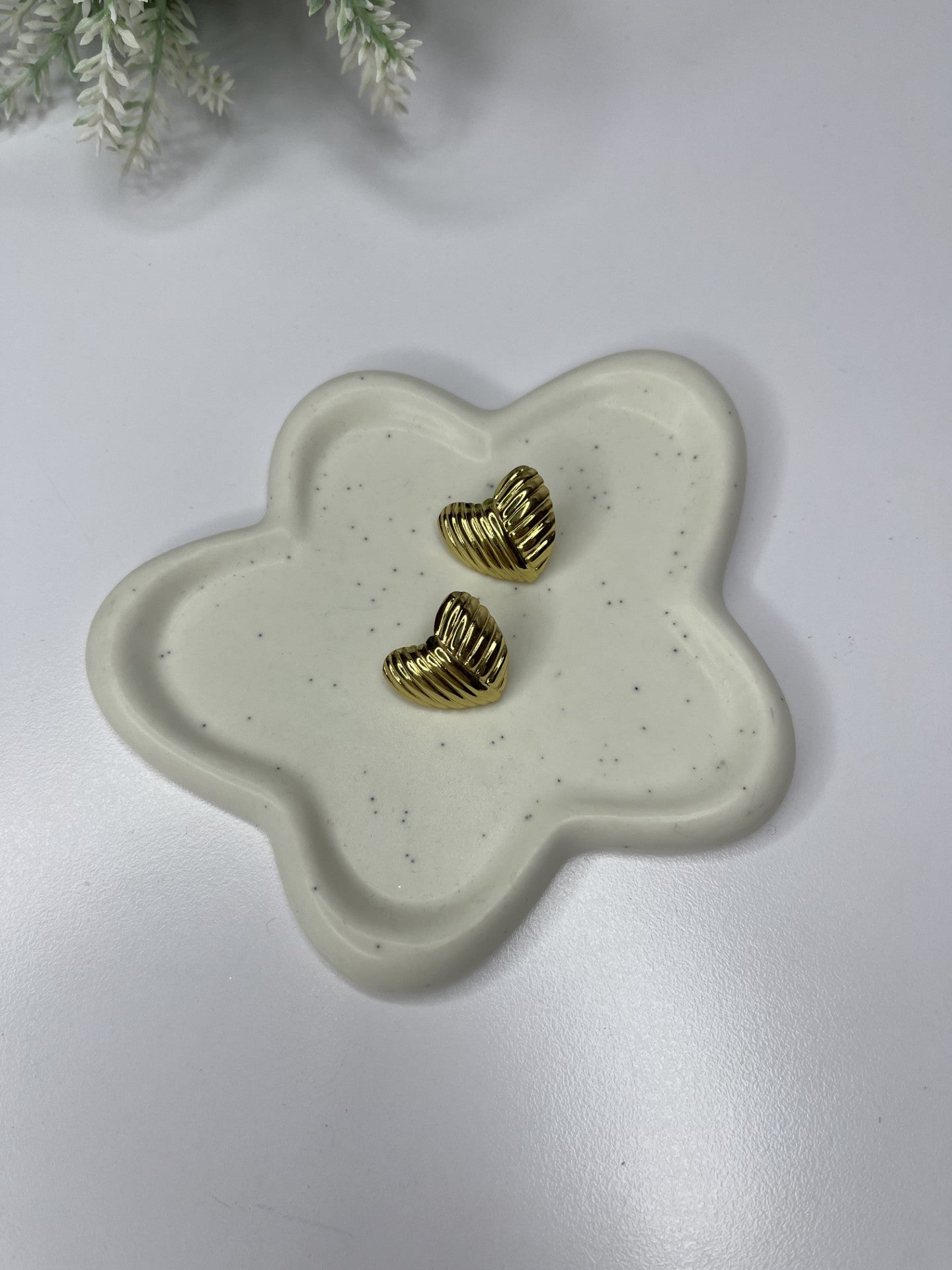 Heart Chunky Earrings