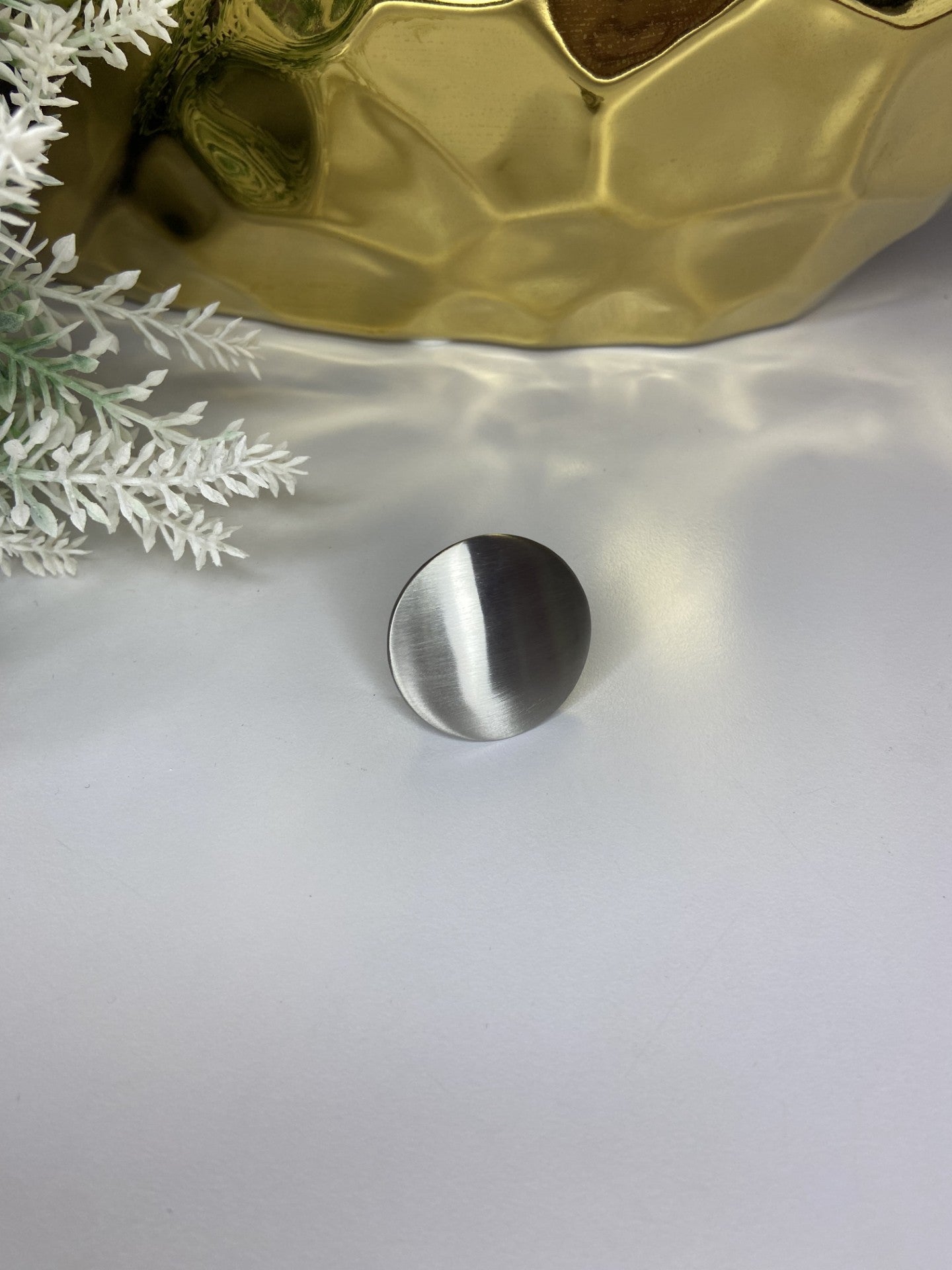 Camelia Silver Ring